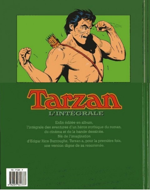 Verso de l'album Tarzan - L'Intégrale Tome 3