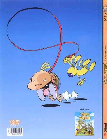 Verso de l'album Tony & Alberto Tome 2 Alberdog !