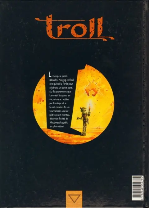 Verso de l'album Troll Tome 3 Mille et un ennuis