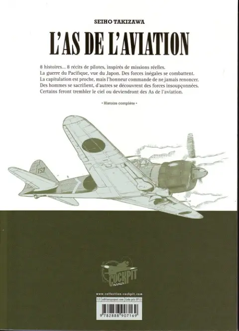 Verso de l'album L'As de l'aviation