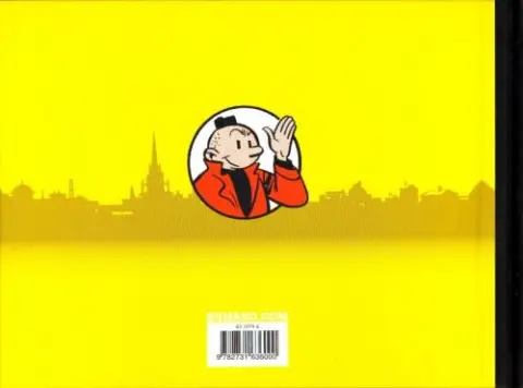 Verso de l'album Le Jeune Albert