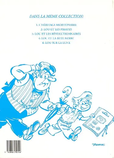 Verso de l'album Lou Tome 3 Lou et les révolutionnaires