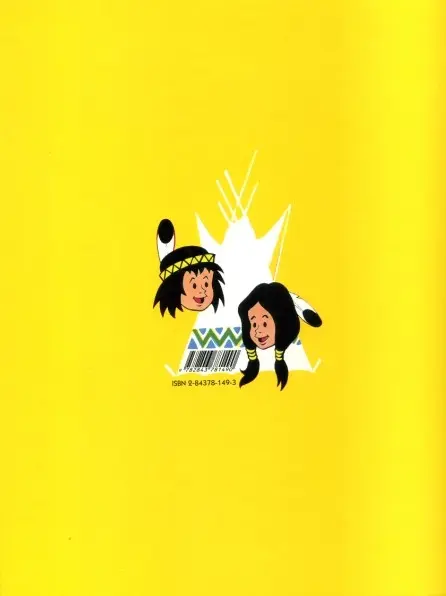 Verso de l'album Moky et Poupy Tome 8 Moky et poupy et le totem d'or