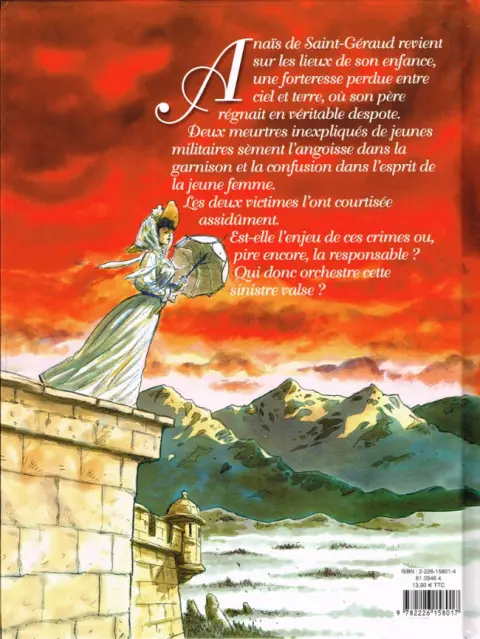 Verso de l'album Le Bal des chimères Tome 1 Anaïs