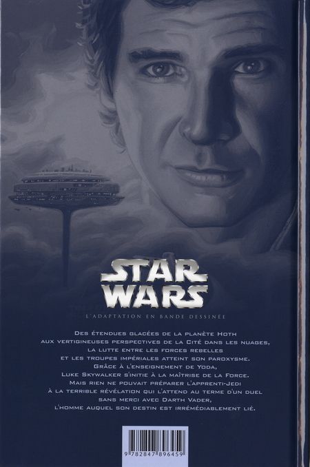 Verso de l'album Star Wars Épisode V L'Empire contre-attaque