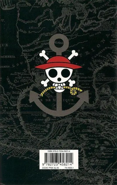 Verso de l'album One Piece Tome 40 Gear