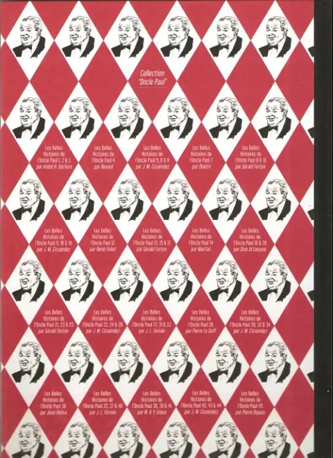 Verso de l'album Les Belles histoires de l'Oncle Paul Tome 45