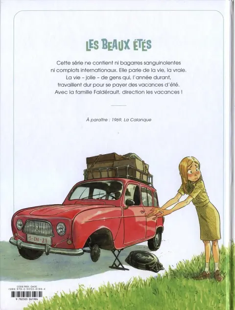 Verso de l'album Les Beaux étés Tome 1 Cap au Sud !