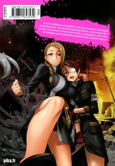 Verso de l'album Triage X 16