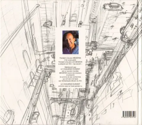 Verso de l'album Les extras de Mézières N° 2 Mon Cinquième Elément