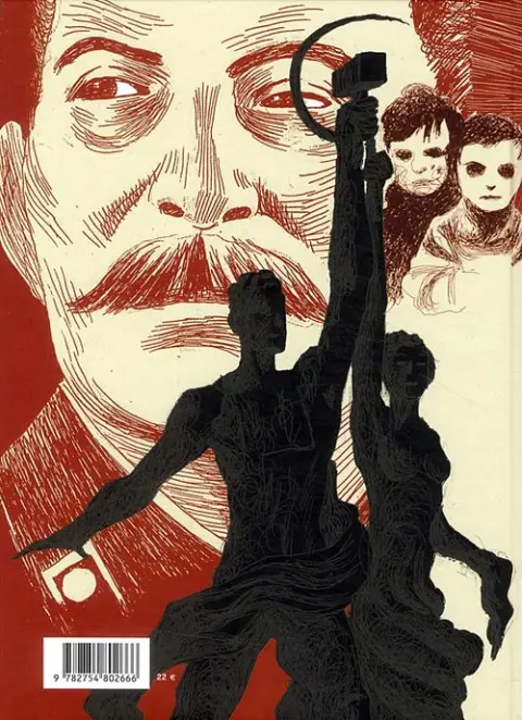 Verso de l'album Les Cahiers Ukrainiens [mémoires du temps de l'URSS]