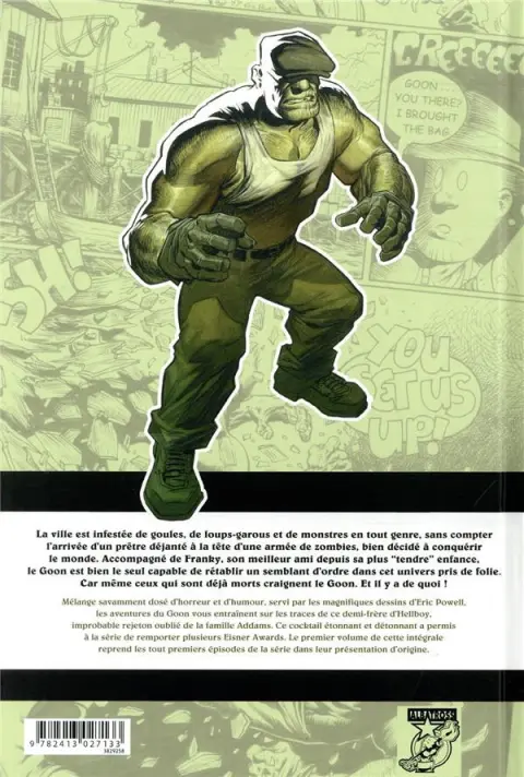 Verso de l'album The Goon Volume 1 Intégrale