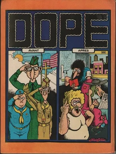 Verso de l'album Les Fabuleux Freak Brothers Intégrale Artefact Tome 1 Intégrale