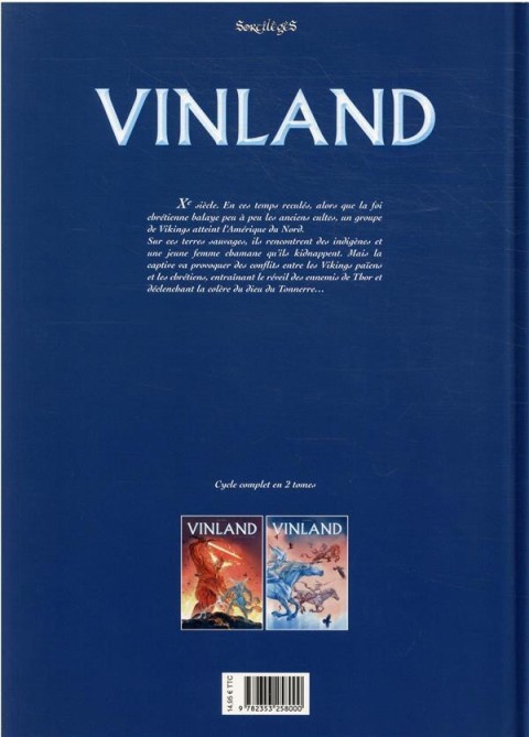 Verso de l'album Vinland Tome 2 Yggdrasil