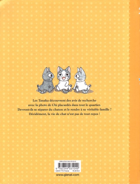 Verso de l'album Chi - Une vie de chat Grand format 20