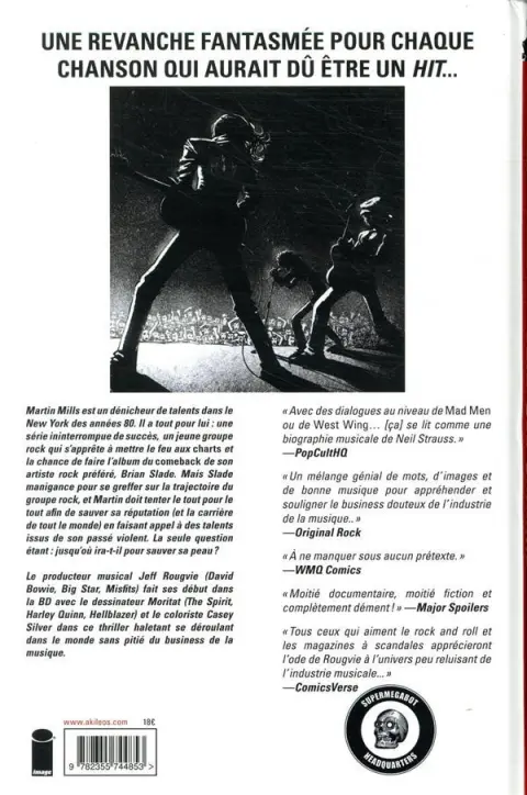 Verso de l'album Gunning for hits