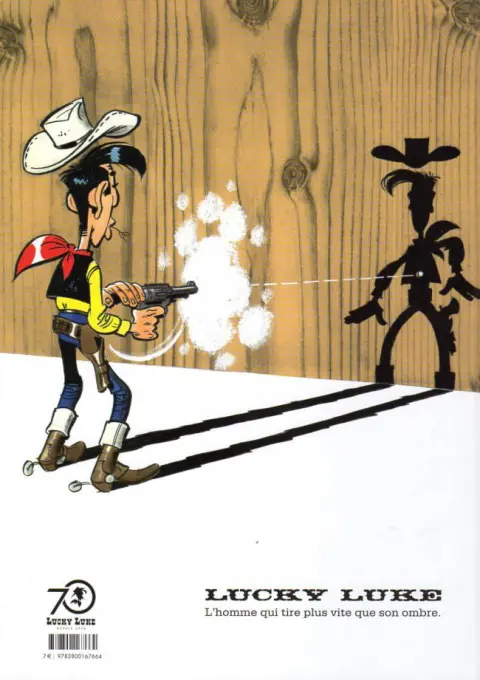 Verso de l'album Lucky Luke Tome 16 En remontant le Mississipi