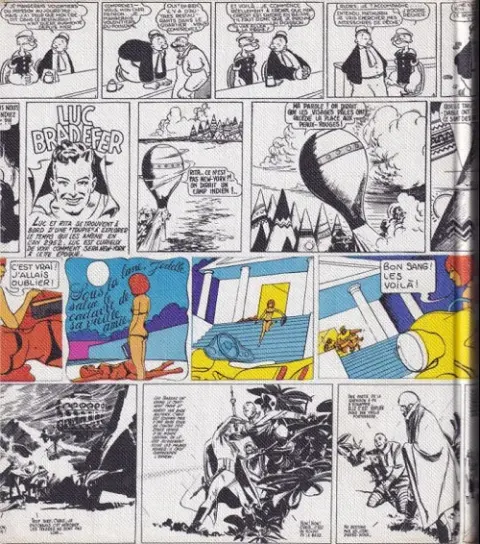 Verso de l'album Les chefs-d'œuvre de la bande dessinée