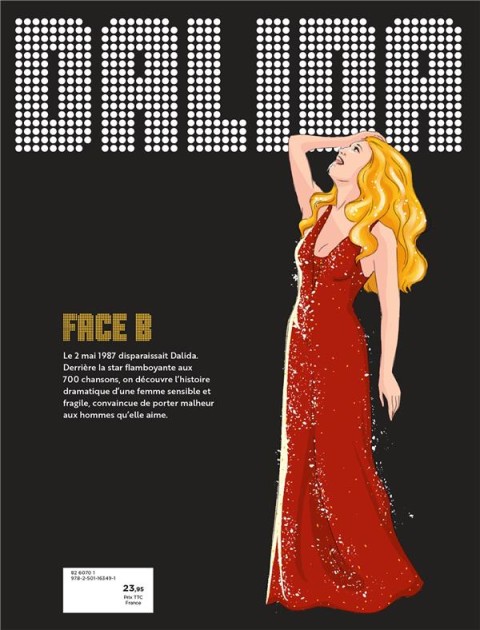 Verso de l'album Dalida Face B