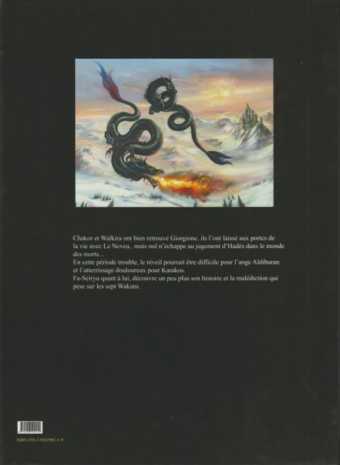 Verso de l'album Fa-Seiryu Tome 5 Le glaive du tartare