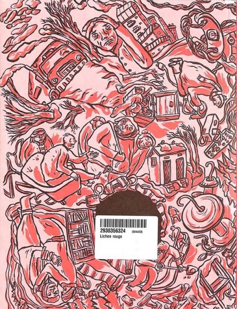 Verso de l'album Lichen Rouge