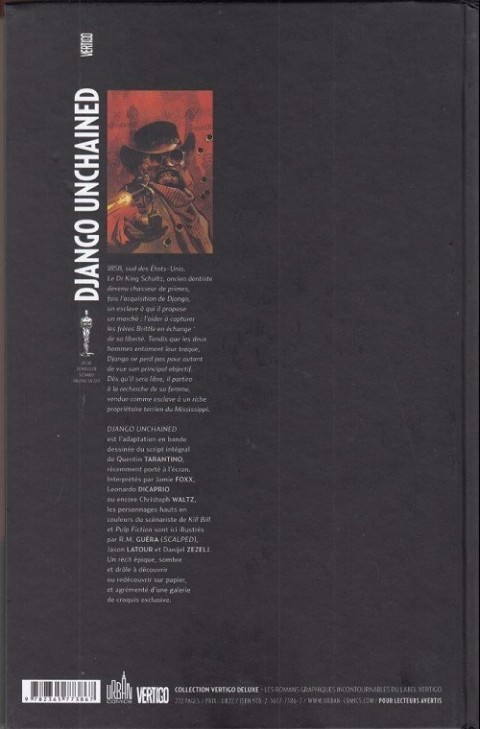 Verso de l'album Django Unchained