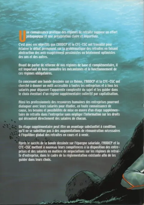 Verso de l'album 2235 l'odyssée de la retraite