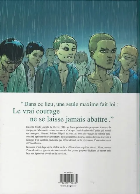 Verso de l'album Les Innocents coupables