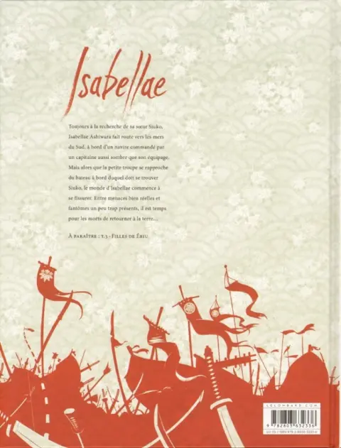 Verso de l'album Isabellae Tome 2 Une mer de cadavres