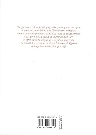 Verso de l'album It's your world Tome 1