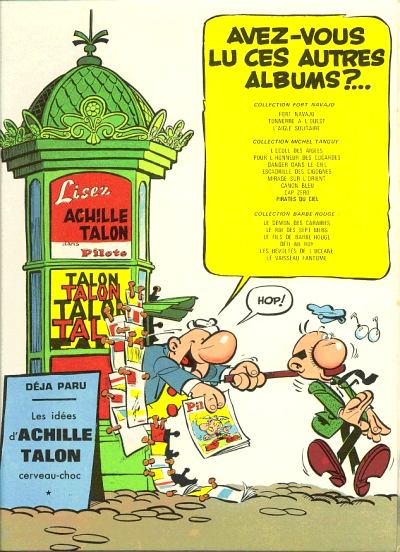 Verso de l'album Achille Talon Tome 2 Achille Talon aggrave son cas !