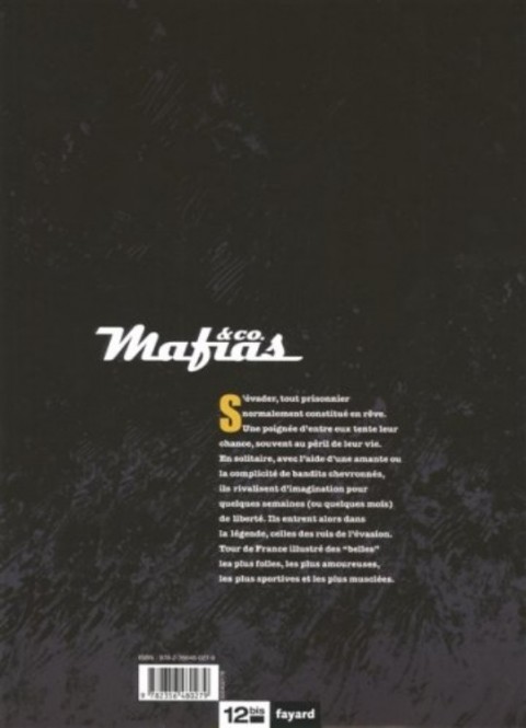 Verso de l'album Mafias & Co. Tome 1 Ils se sont évadés