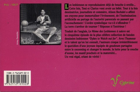 Verso de l'album Le Môme des Lesbiennes à suivre