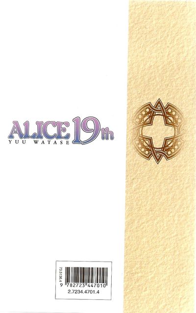 Verso de l'album Alice 19th 6