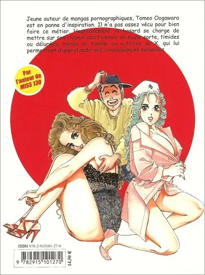 Verso de l'album Le Prince du manga