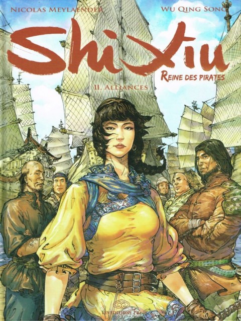 Couverture de l'album Shi Xiu Reine des pirates Tome 2 Alliances