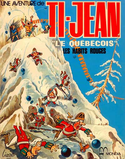 Couverture de l'album Ti-Jean le québécois Les habits rouges
