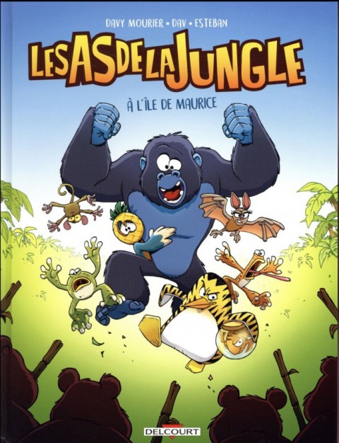Couverture de l'album Les As de la jungle Tome 1 À l'île de Maurice