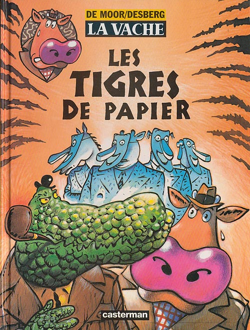 Couverture de l'album La Vache Tome 6 Les tigres de papier