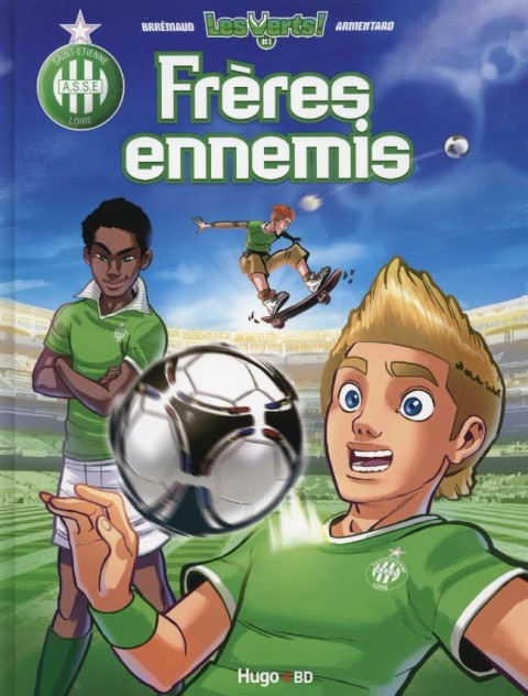 Couverture de l'album Les Verts Tome 1 Frères ennemis