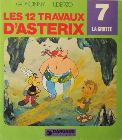 Les 12 travaux d'Astérix Tome 7 La grotte