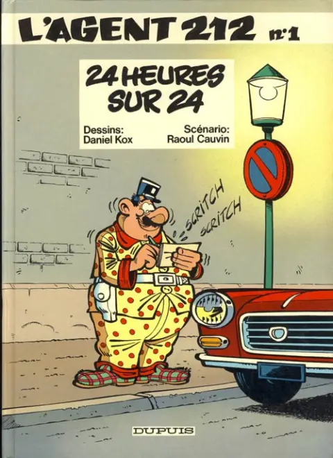 Couverture de l'album L'Agent 212 Tome 1 24 heures sur 24