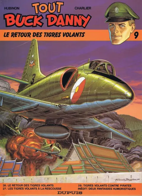 Couverture de l'album Tout Buck Danny Tome 9 Le retour des Tigres Volants