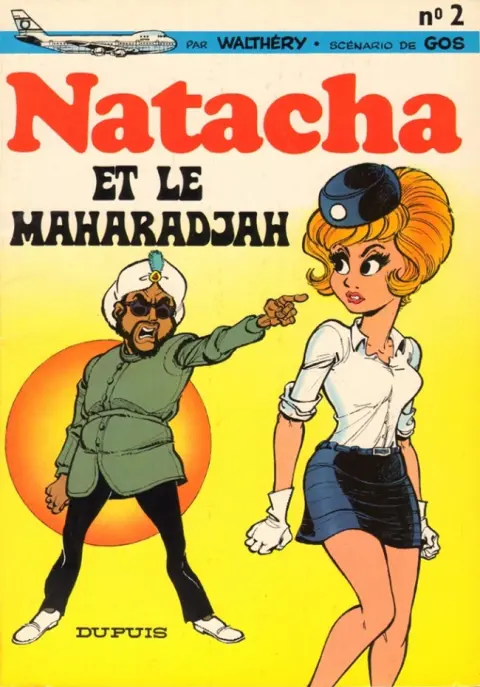 Couverture de l'album Natacha Tome 2 Natacha et le Maharadjah