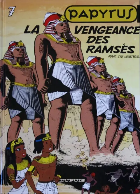 Couverture de l'album Papyrus Tome 7 La vengeance des Ramsès