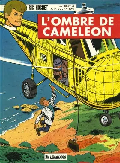 Couverture de l'album Ric Hochet Tome 4 L'ombre de caméléon