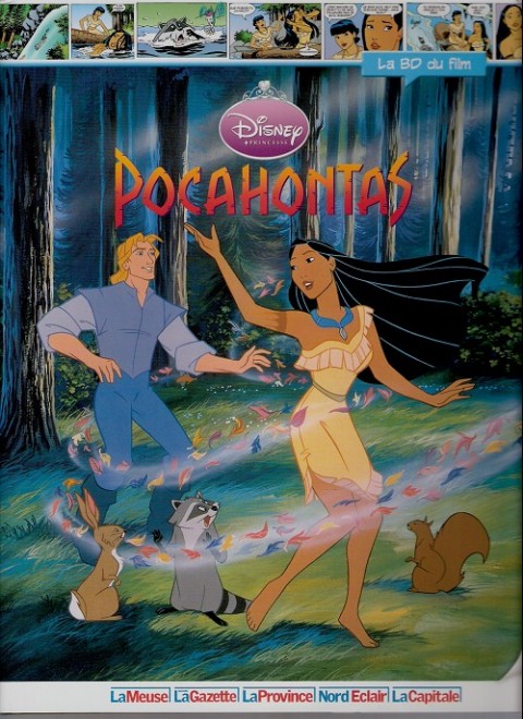 Couverture de l'album Disney (La BD du film) Tome 23 Pocahontas