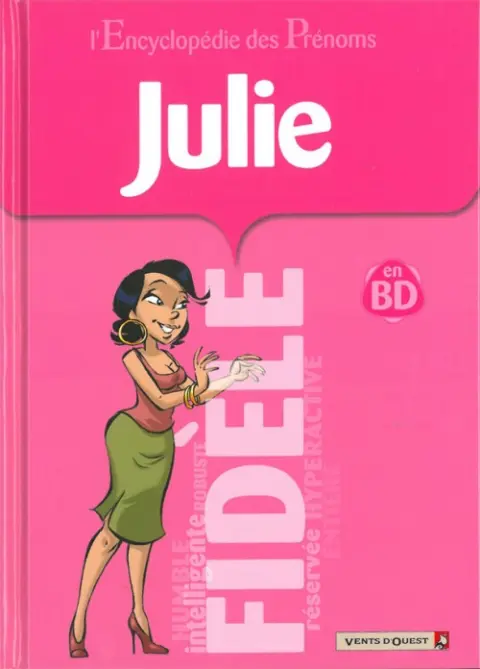 L'Encyclopédie des prénoms en BD Tome 34 Julie