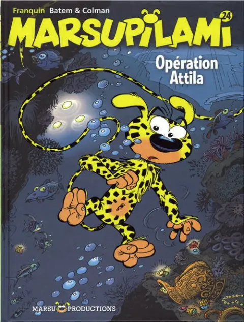 Marsupilami Tome 24 Opération Attila