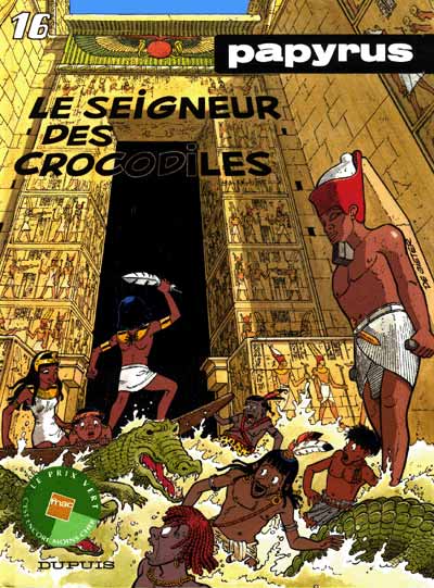 Couverture de l'album Papyrus Tome 16 Le seigneur des crocodiles